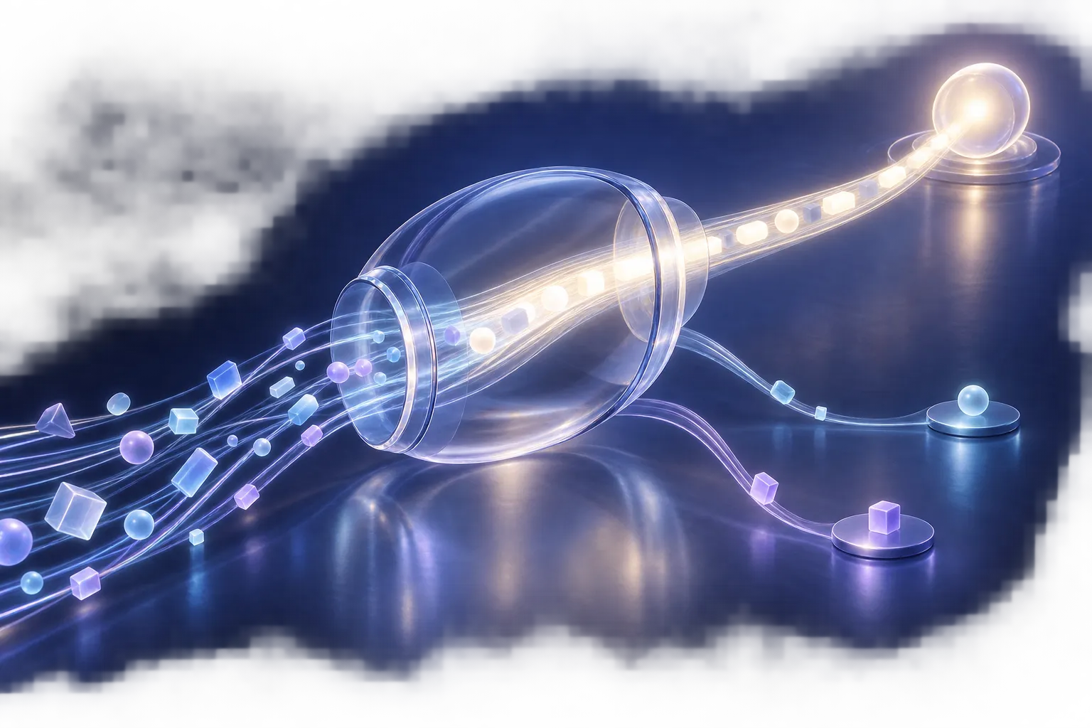 Fragmented commercial context becoming a coherent path through qualification towards a clear next action