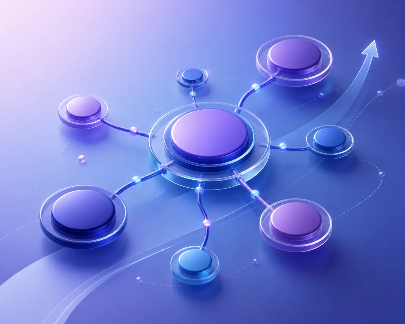 Connected service delivery structure linking repeatable work to a central point of expert judgement