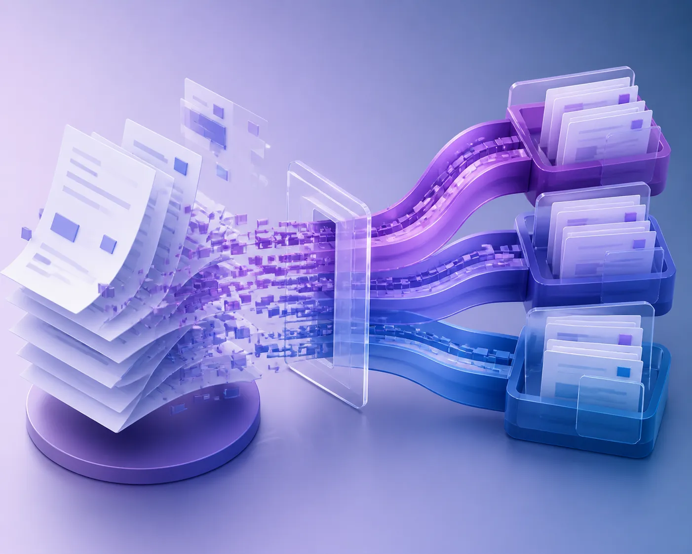 Trusted information streams becoming one controlled and review-ready proposal